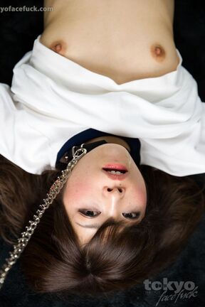 Gym class girl Asou Miku face fucked wearing bondage chain