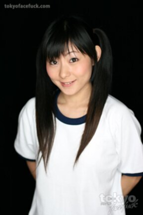 Kawai Anri in gym class uniform sucking cock and facial cumshot