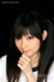 Kawai anri in uniform long hair in pigtails